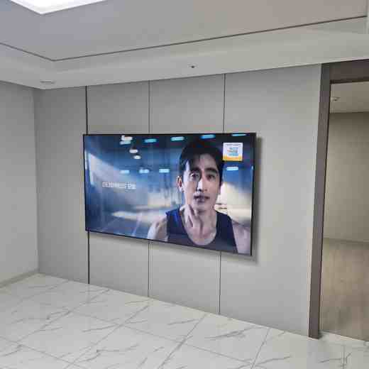 높이 재조정 무타공 벽걸이TV 설치