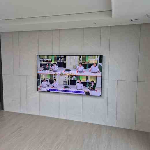 벽걸이TV 이전·재설치 최종 위치 확인