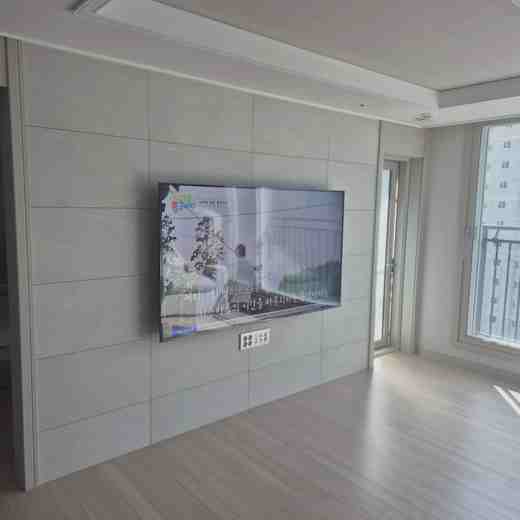 벽걸이TV 신축 입주 설치 최종 위치 확인