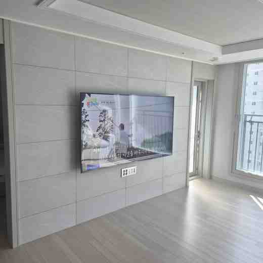 벽걸이TV 신축 입주 설치 최종 위치 확인