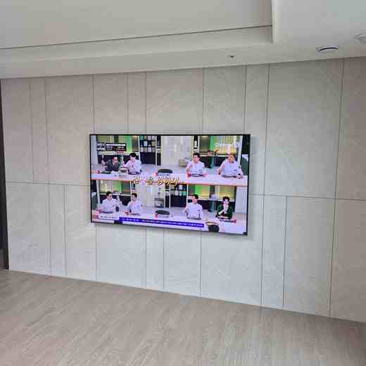 벽걸이TV 이전·재설치 최종 위치 확인