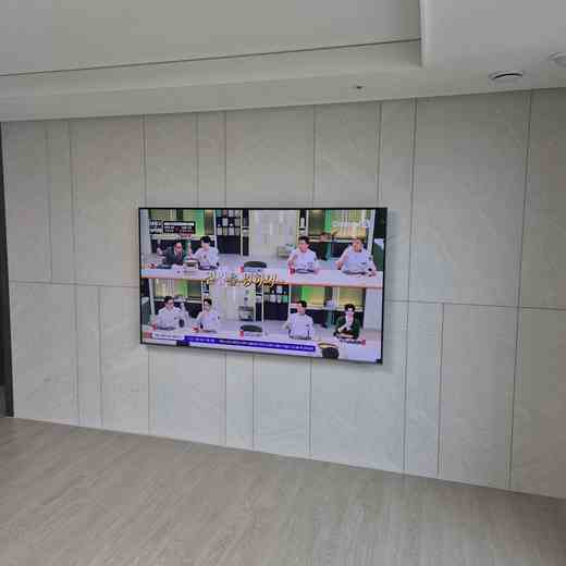 벽걸이TV 이전·재설치 최종 위치 확인