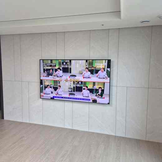 벽걸이TV 이전·재설치 최종 위치 확인
