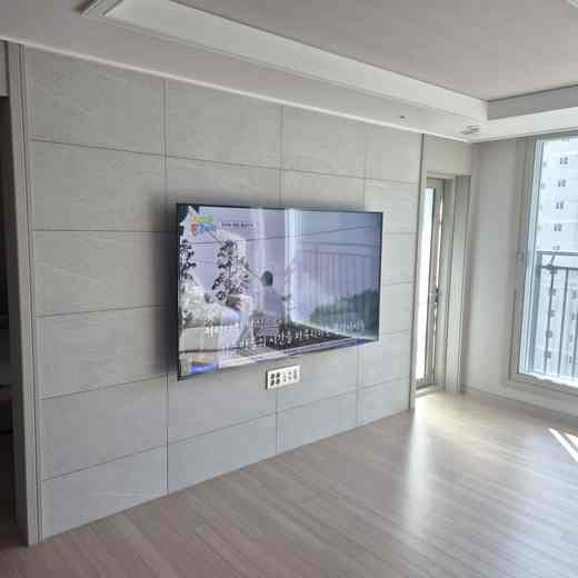 벽걸이TV 이전·재설치 최종 위치 확인